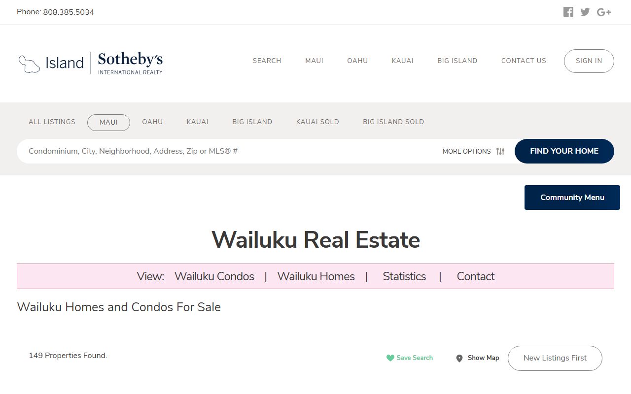 Wailuku real estate and property information for Central Maui buyers and owners